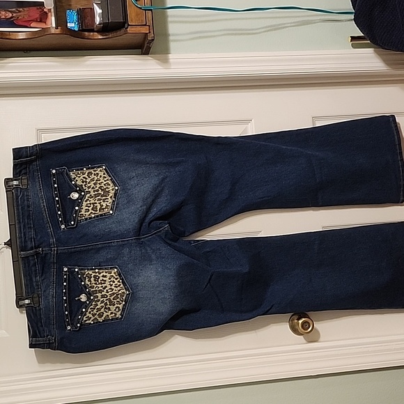 Size W22 1946 denim boot cut jeans - Picture 5 of 7